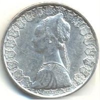 Италия. 500 лир 1958 г. Каравеллы.