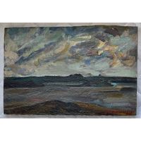 Свентоховский П.В Пейзаж. Холст, масло. Размер 39х59 см.