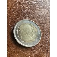 Италия 2 евро 2024 Рита Леви-Монтальчини UNC