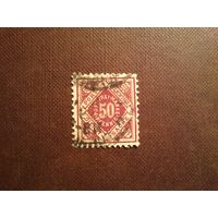 Германия 1921 г.Вюртемберг.Окружная почта./10а/