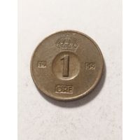 Швеция 1 оре 1959