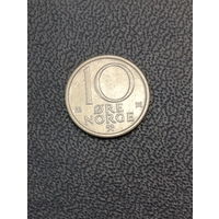 Норвегия 10 эре 1977г.