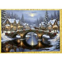 Открытка новогодняя. Чистая 10х15 см.