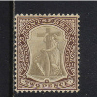 GB Колонии Монтсеррат 1905 Символ колонии  Стандарт #25*