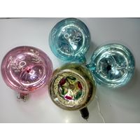 Ёлочные игрушки - Фонарики . СССР .