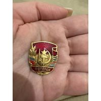 Значок ВЕТЕРАН СССР