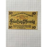 50 пфенигов (нотгельды) г. Германия.-2912