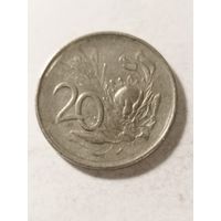 ЮАР 20 центов 1965