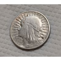 Ядвига. 2 злотых 1934. Серебро