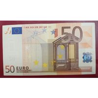 50 евро 2002 года, подпись Жан-Клода Трише