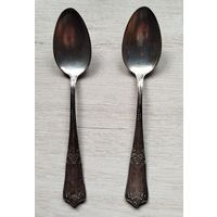 Ложки столовые серебро . 875 проба звезда