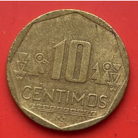 46-07 Перу 10 сентимо 2008 г.