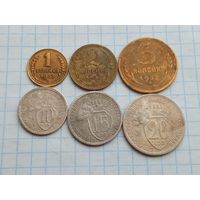Монеты СССР 1933 , 6 штук .