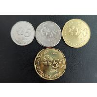 Малайзия 2014 (4 монеты).