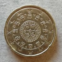 Португалия 20 евроцентов 2002 г., KM# 744