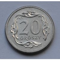 Польша, 20 грошей 1992 г.