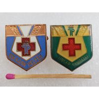 Знаки ГДР. Юный санитар и "Я могу помочь". тяжёлые