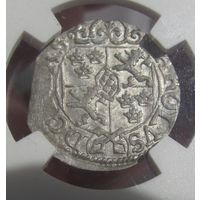 Драйпёлькер 1669 Рина Шведская оккупация Редкий MS64