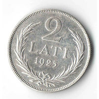 Латвия 2 лата 1925