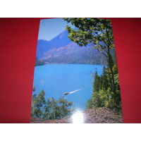 Озеро Рица 1980 год чистая