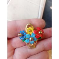 Брошь старая Чехия , Новая