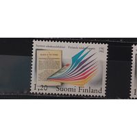 РАСПРОДАЖА ФИНЛЯНДИЯ 1982г. Полная серия. Чист**