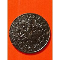 2 гроша 1927 г. без мц. Польша.