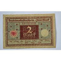 1920 год 2 марки Германия