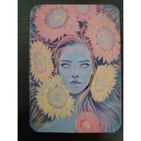 Календарик карманный Подсолнухи 2024г