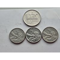 Сборный лот Гана. Лот состоит из 4-х монет. Монеты не чищены. 45314