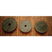 ТОРГ! 20 век! Бельгия! 3 монеты! Вторая Мировая война! ВОЗМОЖЕН ОБМЕН!