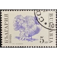 Болгария 1991. Индейка. Марка из серии
