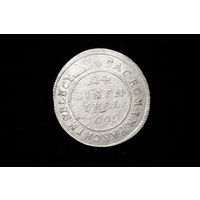 1/24 талера 1699 г. Саксония (Германия), Фридрих Август. Сохран!