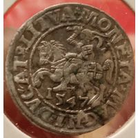 Полугрош. 1547г. Сигизмунд Август. Аукцион с рубля без минимальный цены.