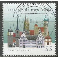 Германия. 1300 лет г.Арнштадт. 2004г. Mi#2388.