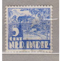 Колонии Голландская Ост-Индия Животные рисовое поле  1938 год Лот 12