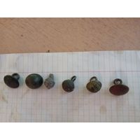 Пуговицы гирьки 6 шт. одним лотом