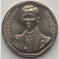 Таиланд 2 бата 1988 г. 42 года правления короля Рамы IX
