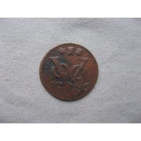 Голландская Ост-Индия 1 дуит 1786 год