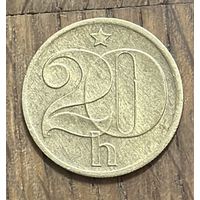 Чехословакия 20 Геллеров 1975г.