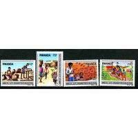 Руанда - 1989г. - Сельское хозяйство - 4 марки - полная серия, MNH [Mi 1417-1420]. #O-Se-Z-1-12