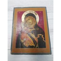 Икона, дерево, письмо Богородица