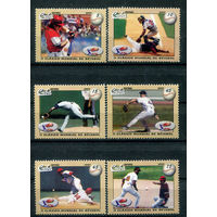 Куба - 2009г. - Бейсбол - полная серия, MNH [Mi 5206-5211] - 6 марок