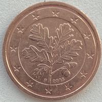 Германия 2 евроцента 2005 г. F