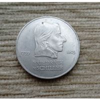 Werty71 Германия ГДР 20 марок 1972 Шиллер