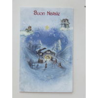 Италия  с новым годом 2014   9х14   см