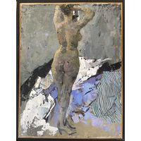 Данциг М.В "Обнажённая", 1956г. Холст, масло. Размер 89х67 см.