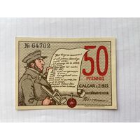 Нотгельд 50 пфеннигов. Калькар. Веймарская республика - 04