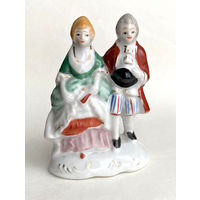 Дама с кавалером, фарфор, Германия