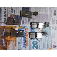 Сердцевины для замка с одним ключом 5штук.